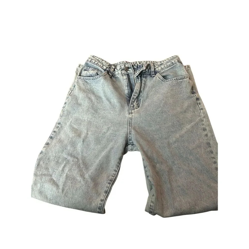 SHEIN Women's Vintage Style Baggy Denim Blue Size 4 boyfriend jeans